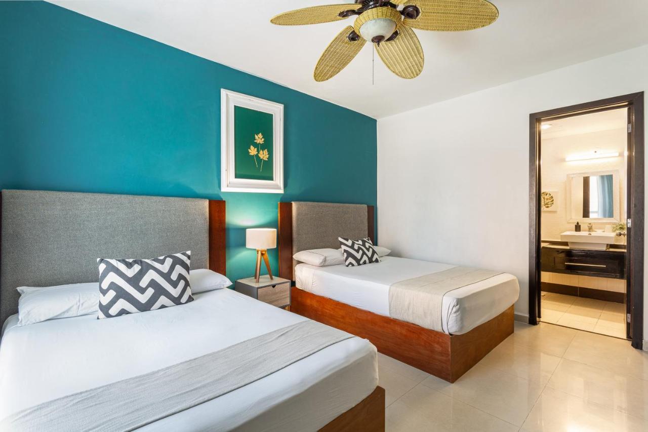 Apartmento Centro Playa Tendenza Playa del Carmen Esterno foto