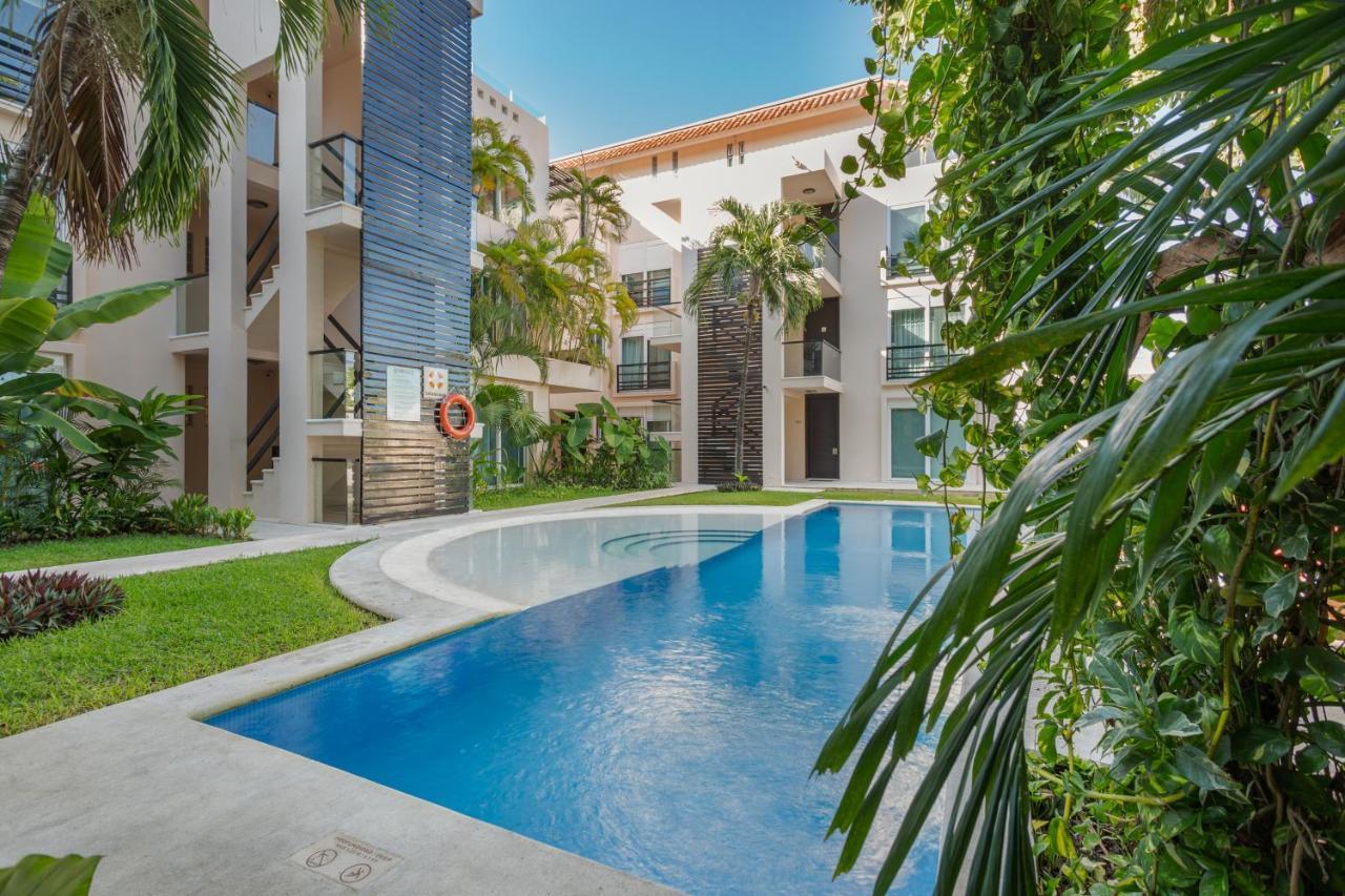 Apartmento Centro Playa Tendenza Playa del Carmen Esterno foto