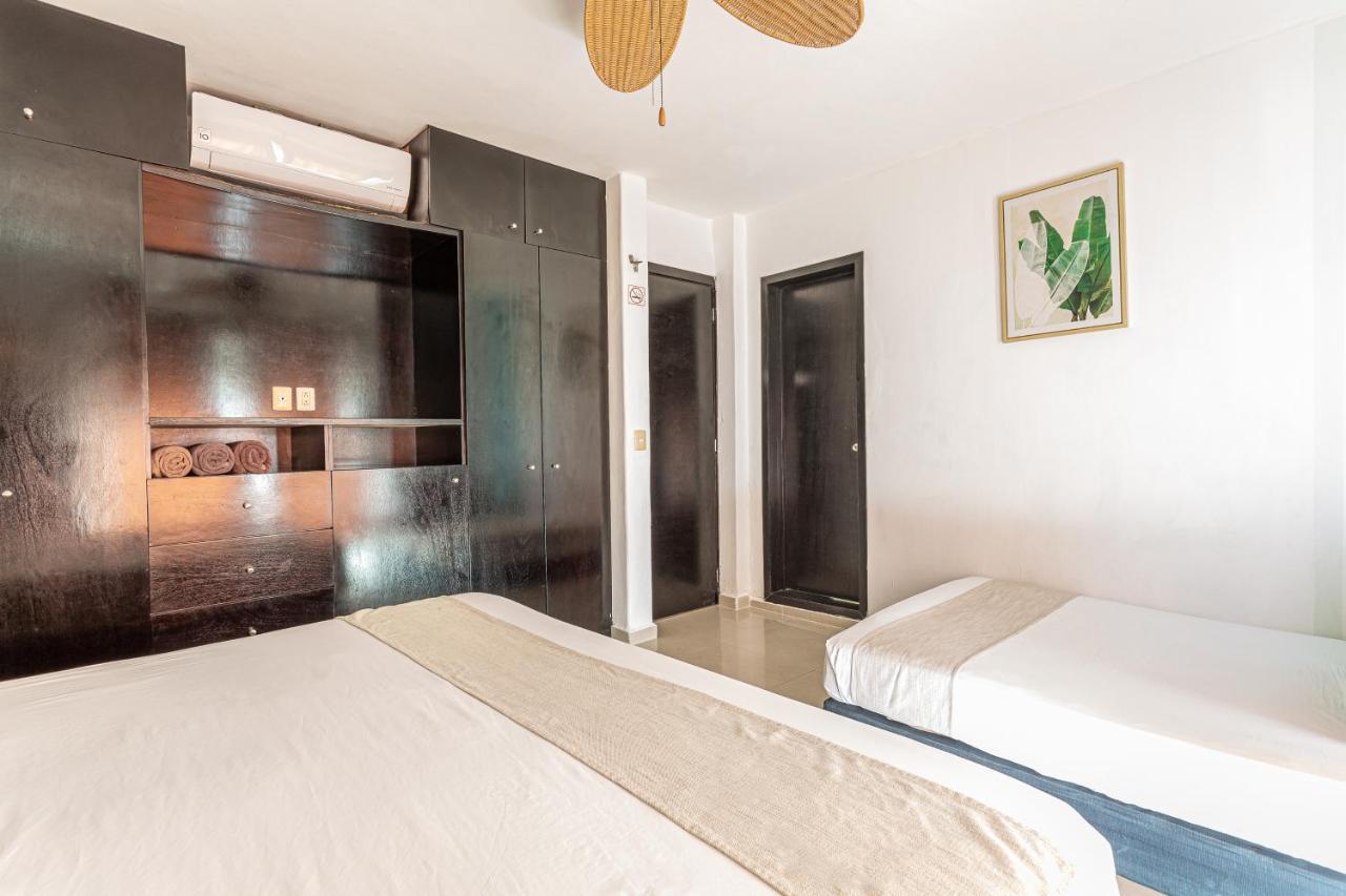 Apartmento Centro Playa Tendenza Playa del Carmen Esterno foto